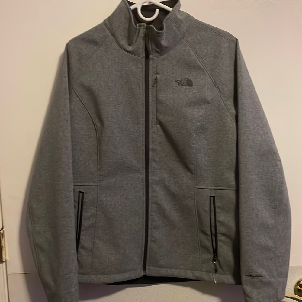 Gray north face women’s jackets brand new never worn